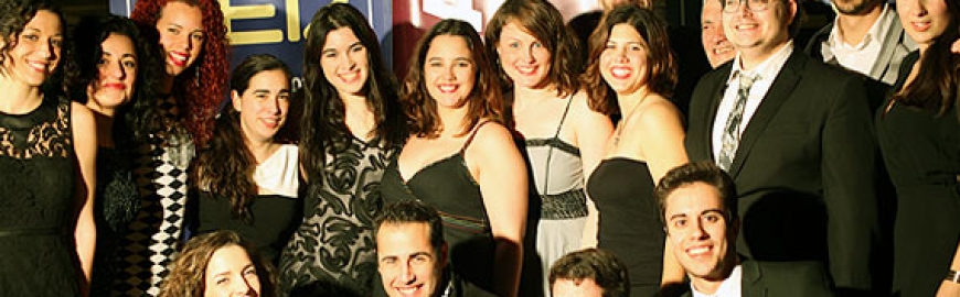 Fotografía de asistentes a la velada Oscars CESAG 2015