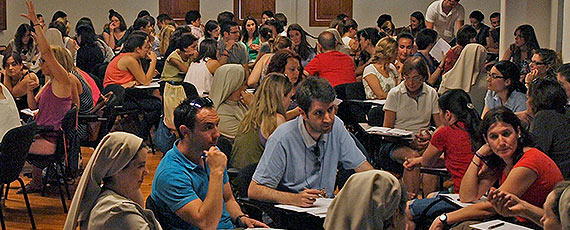 Imagen del curso de formación de profesores de Pureza de María en el CESAG