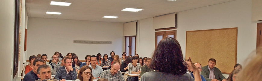 Primer día de clase del curso de formación del CESAG para profesores de las escuelas diocesanas de Mallorca