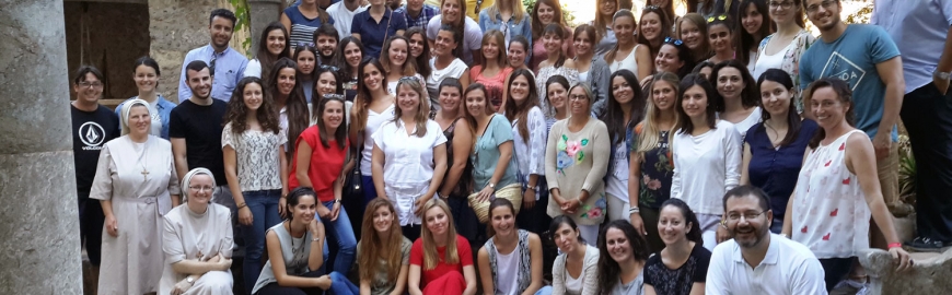 Imagen de grupo de los asistentes al seminario presencial de la DECA en Valldemossa de junio de 2016