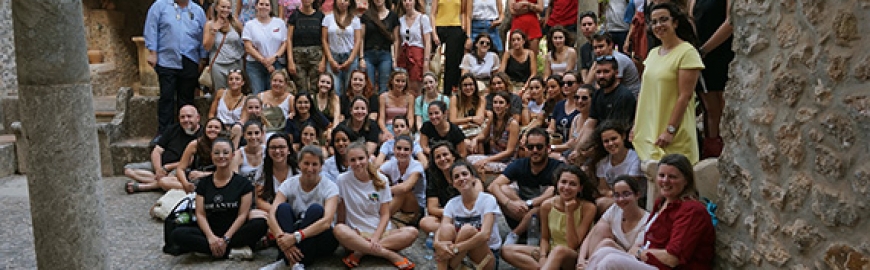 Imagen de los asistentes al seminario presencial de la DECA en Valldemossa de 2019